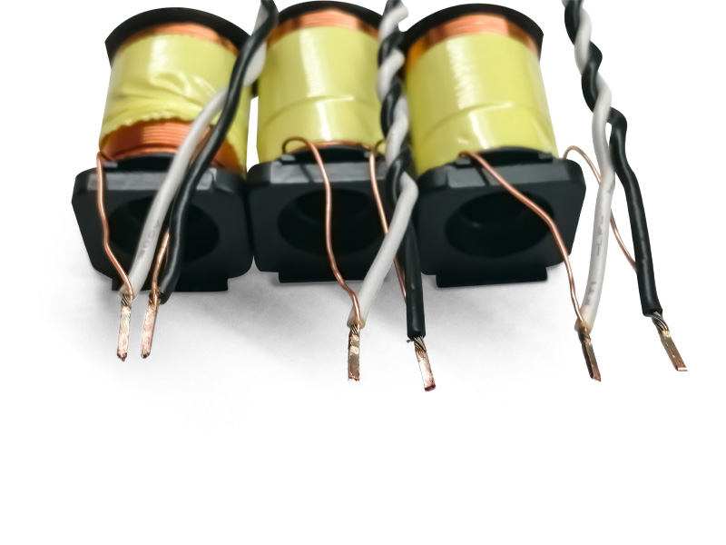 精密電阻焊機之線束壓方整形焊接技術(shù) - 電子線束焊接 - 7 電感漆包線和線束壓方焊接